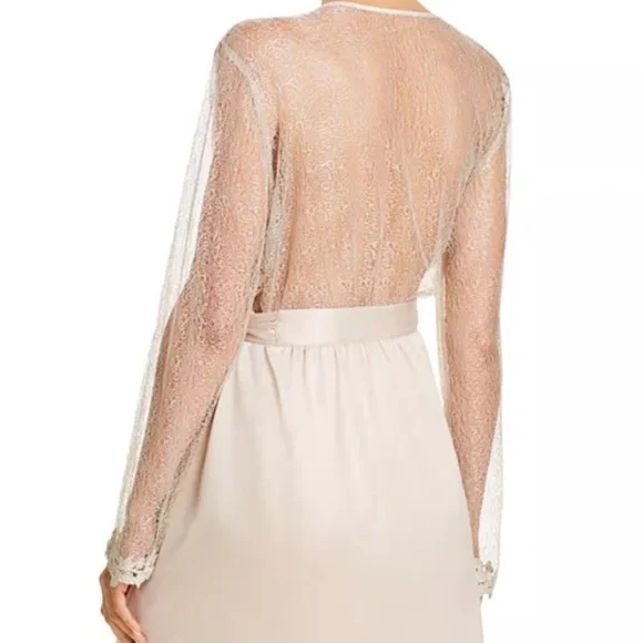 Flora Nikrooz Showstopper Charmeuse Cover-Up Robe